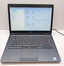 14" DELL LATITUDE 5480 Intel i5-7300U  2.60GHz 8 GB RAM 128 GB M.2 SSD, NO OS