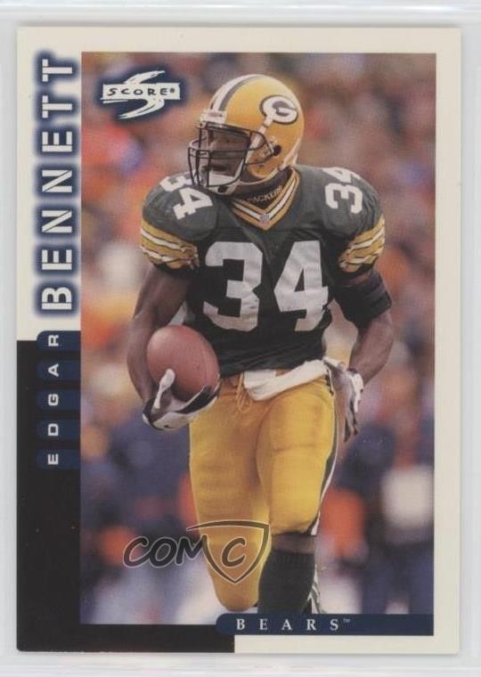 1998 Score Edgar Bennett #175 wo2