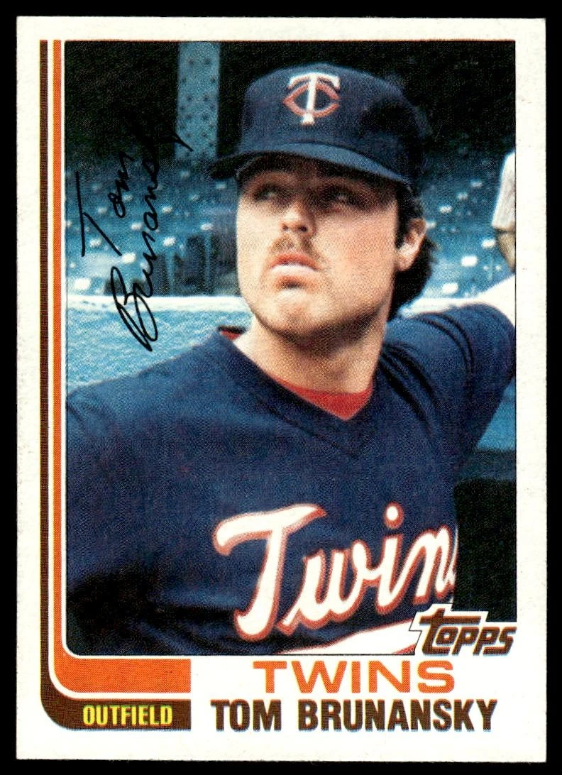 Tom Brunansky trading card