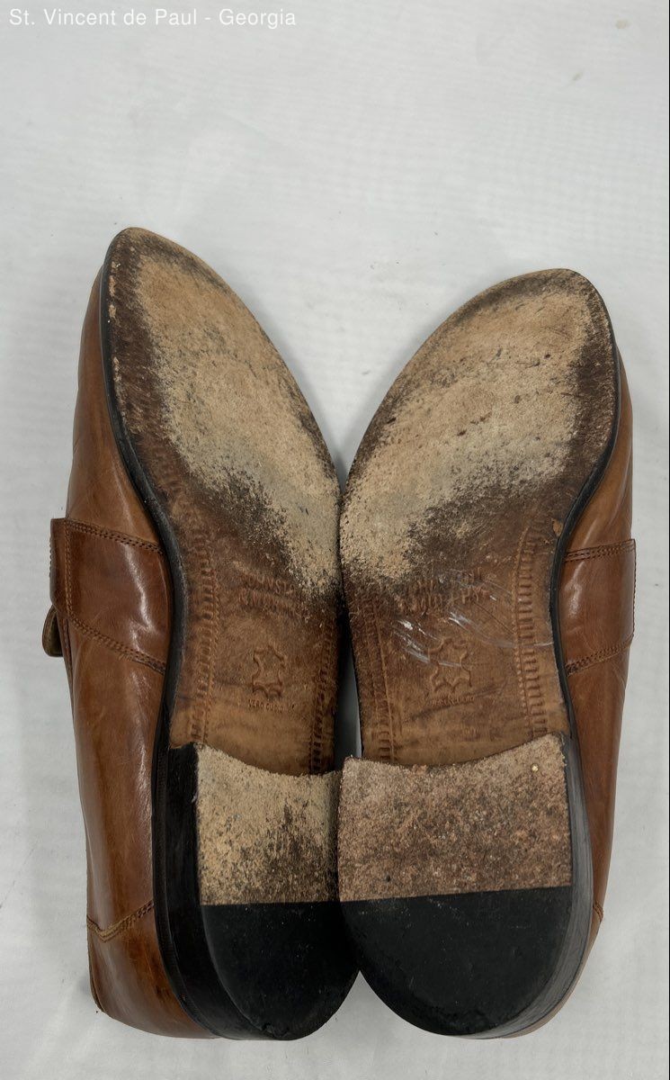 Johnston & Murphy Brown Solid Loafer Tassels Dres… - image 8