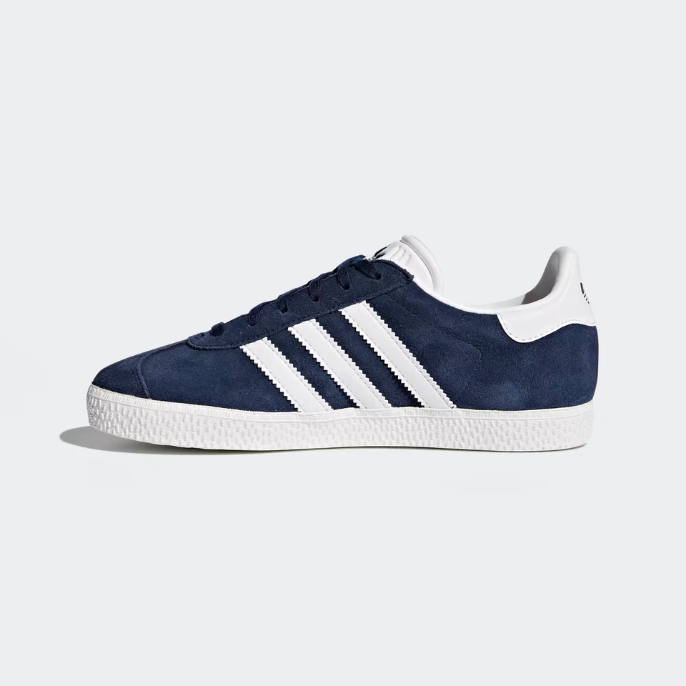 Adidas, Gazelle, Zapatos para Niños Talla 13.5K, Color Azul Marino, Tenis para Niños Foto 3 de 4