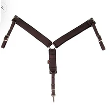 Fabtron Felt Lined Comfort Breast Collar 2” BROWN