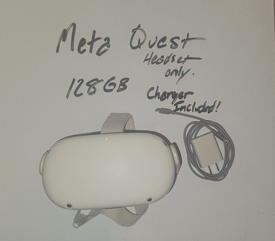 GENUINE Meta Oculus Quest 2 VR 128GB HEADSET ONLY - No Controllers