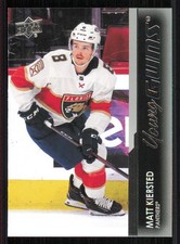 2021-22 Upper Deck #244 Matt Kiersted Young Guns RC