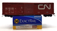 ExactRail EE-1802-1 HO Canadian National FMC 5277 Combo Door Boxcar #553003 EX