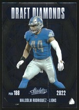 2025 Absolute Draft Diamonds #17 Malcolm Rodriguez - FB