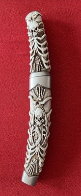 Tomahawk Brand XL0774 Stainless Katana Knife Short Sword Dagger Skeleton Case