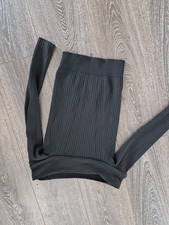 Black Knitted Bardot Jumper From Next. Size XS. Worn Once Excellent Condition