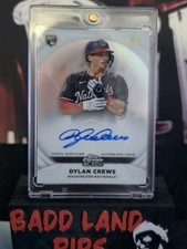 Dylan Crews [Refractor] #CBA-DC Prices | 2025 Topps Chrome Black 