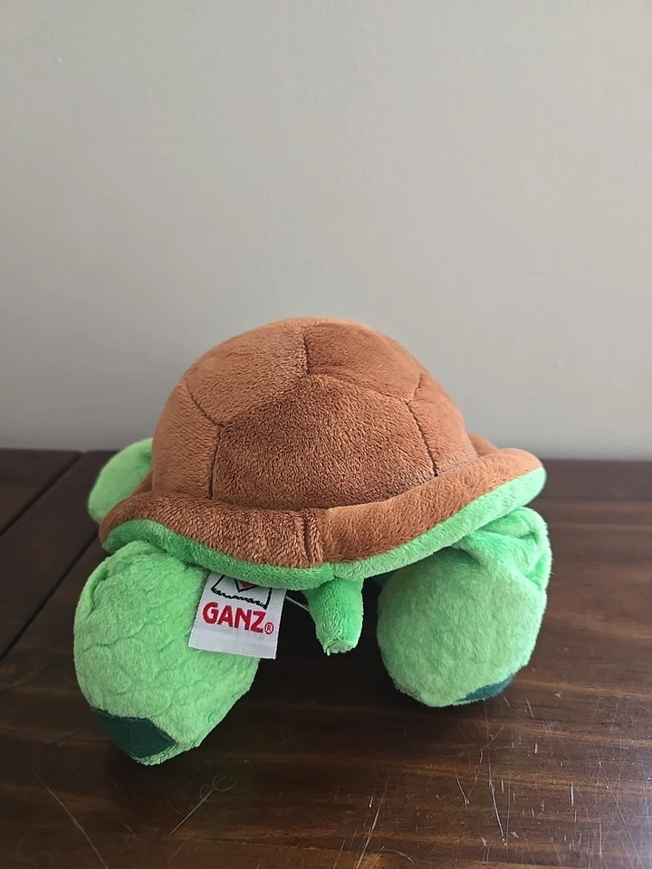 Ganz Webkinz Turtle HM150 Plush Stuffed Animal - Plush Only - No Code TORTOISE - Image 3 of 4