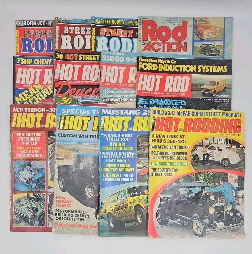 Hot Rod Magazines 1940-1979 for sale | eBay