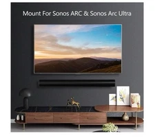WALI Soundbar Wall Mount Bracket for Sonos Arc Sonos Arc Ultra Bar SON003-B NEW
