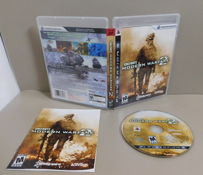 Call of Duty COD Modern Warfare 2 MW2 (PlayStation 3,PS3) Complete CIB Tested