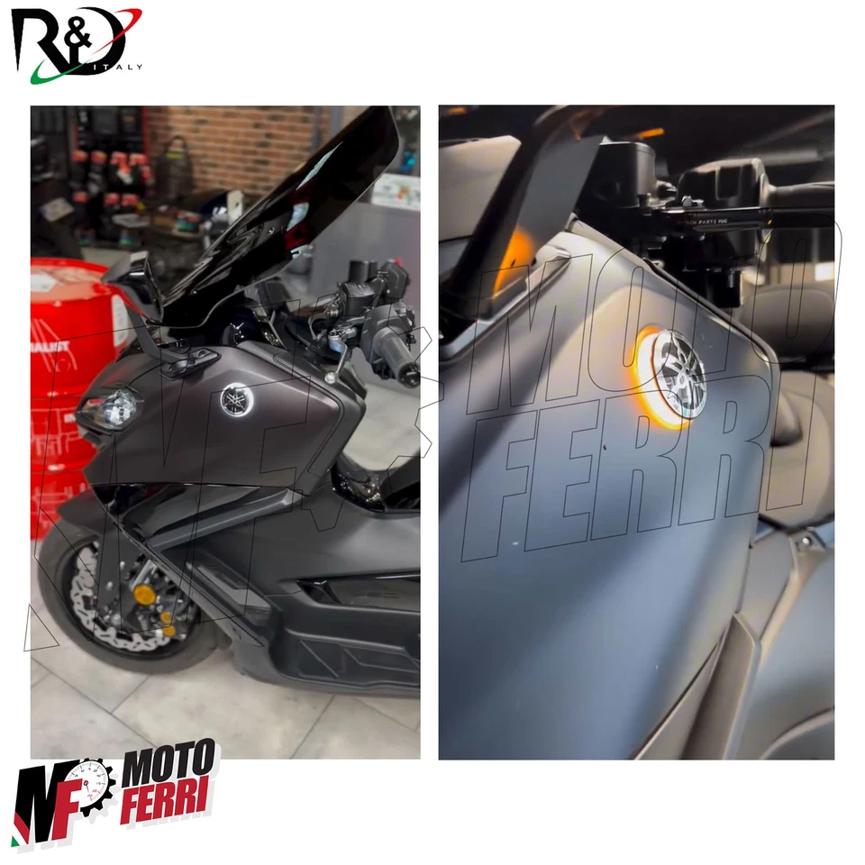 MF8498 Kit Logo Led Freccia / Posizione TMax 530 560 MT09 MT07 Tracer 7 9 Tenerè - Immagine 3 di 4