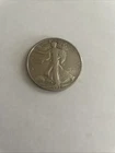 1937 Walking Liberty Half Dollar, 90% Silver