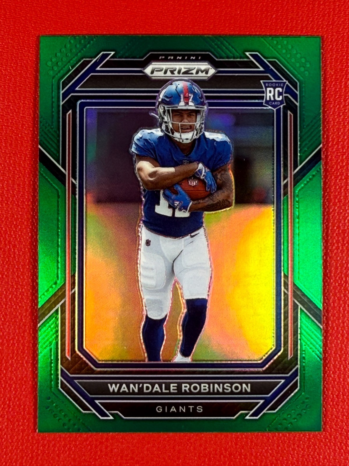 2022 Panini Prizm - Wan'Dale Robinson #315 Green Prizm (RC)