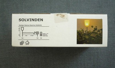 Ikea Solvinden Blume Weiß Erdspieß Solarbetrieben 104.517.04