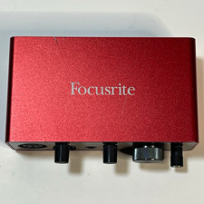 Focusrite Scarlett Solo Interface Bundle w/ Mic, Headphones, Treatment