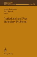 Variational And Free Boundary Problems Avner Friedman