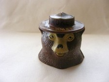 Smokey The Bear Snuffit Car Ashtray Vtg Auto Accessory Plasti-craft Magnetic Smokey The Bear Snuffit Car Ashtray Vtg Auto Accessory Plasti-craft Magnetic