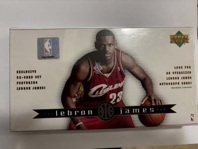 2003 Lebron James Exclusive 32-Card Set UPPERDECK Factory Sealed