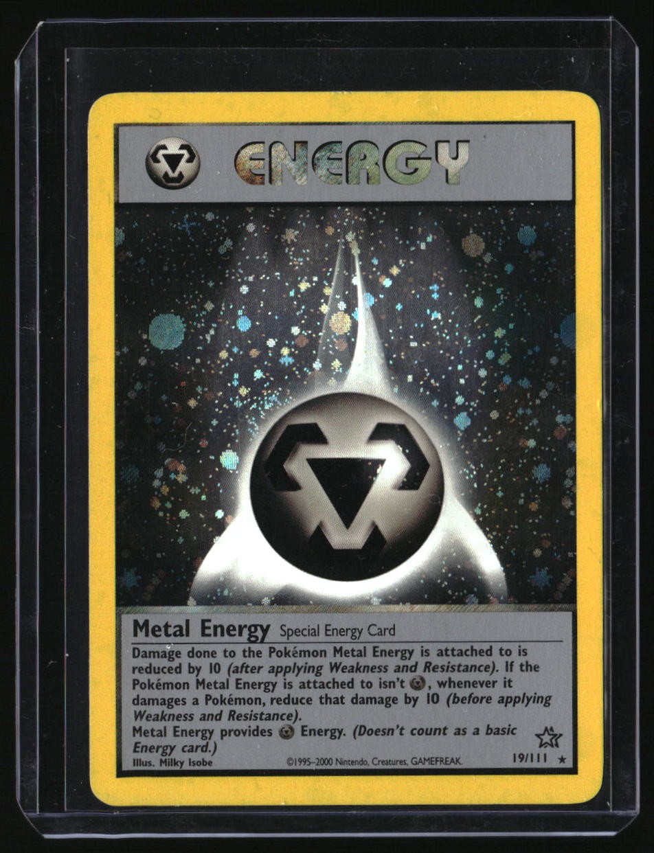 Pokemon Neo Genesis Metal Energy Holo 19/111 LP