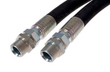 Flexible Hose Assembly for Air Compressor Installations - Straight/Straight BSP