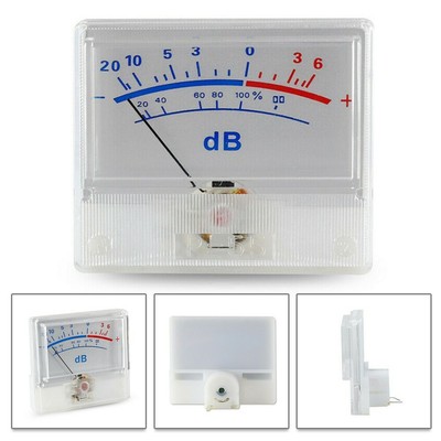 40 mm x 40 mm Analogue Vu meter 500uA 1-25 pcs 40 mm x 40 mm Analogue Vu meter 500uA 1-25 pcs