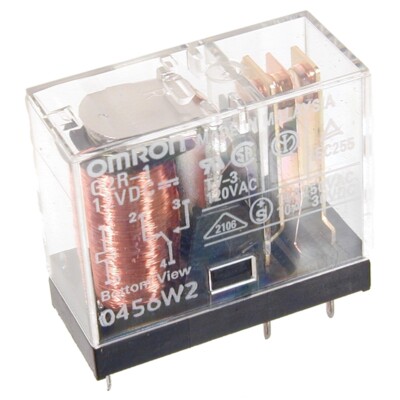 G2R1-12A Karten-Relais 12V= 1xUM 275 Ohm 240V~//10A stehend OMRON