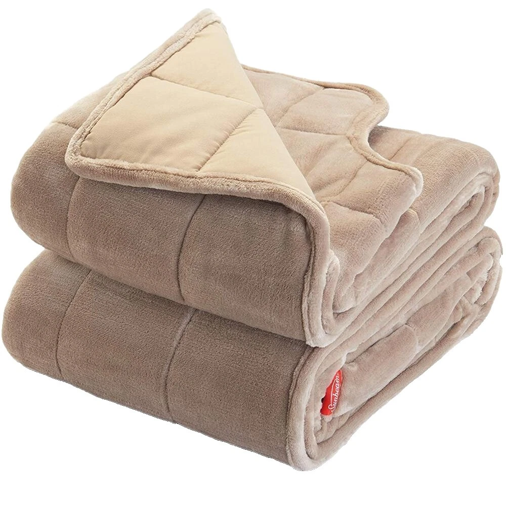 Коричневые пледы и покрывала Sunbeam из полиэстера