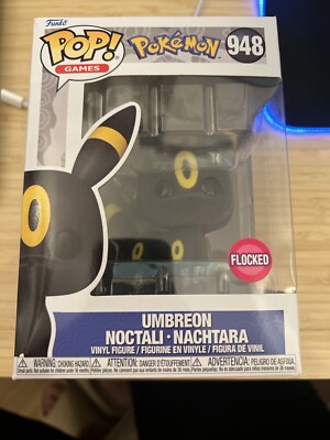3x Funko POP! Umbreon 948 Nachtara Pokemon SPECIAL EDITION Flocked mit Protektor