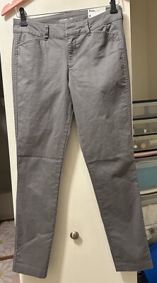 NWT Old Navy Women Pixie Gray Skinny Chino Stretch Jean Pants Women s Size 0