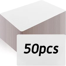 Set of 50 Small White Board Dry Erase Boards Classroom Pack Mini White Boards 9"