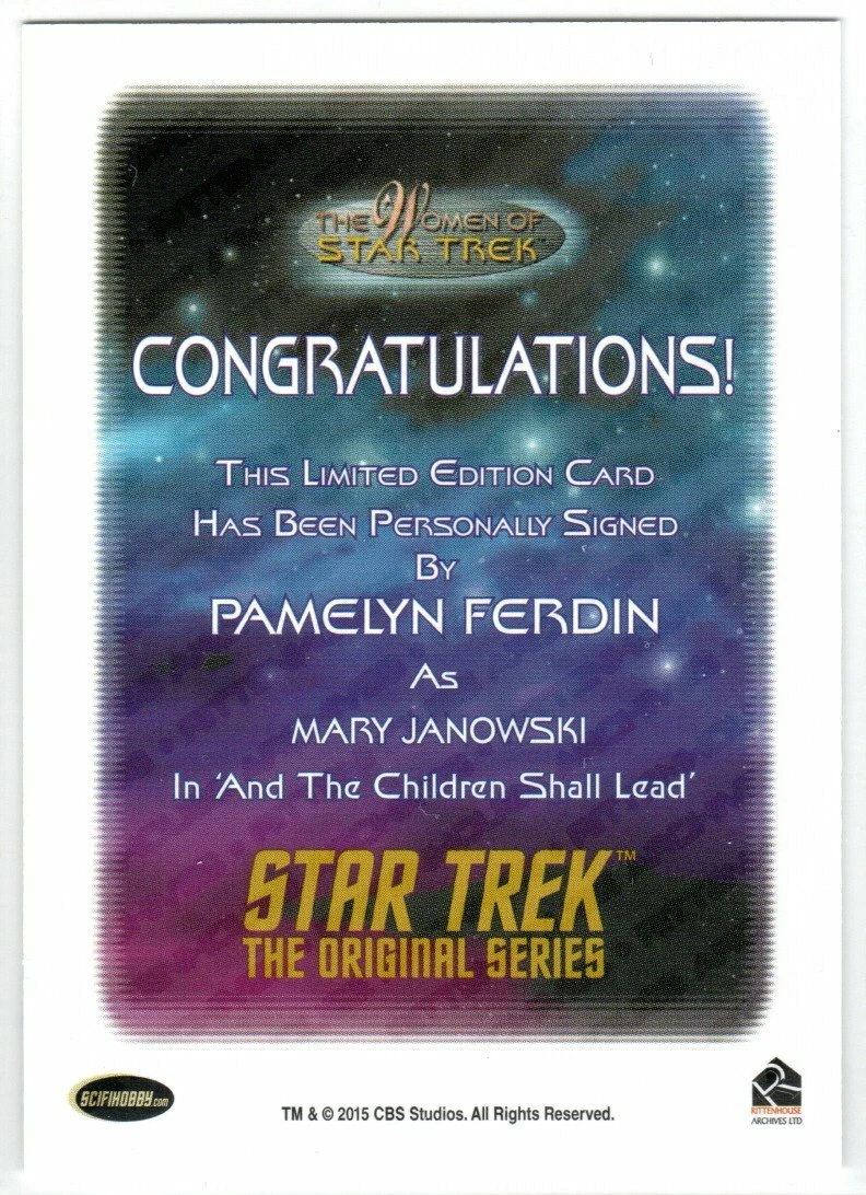 Pamelyn Ferdin Star Trek