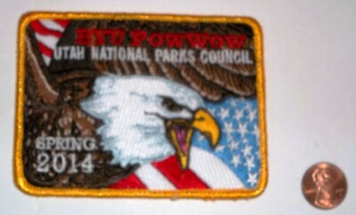 MERGED BSA OA UTAH NATIONAL PARKS LODGE 508 UTAH 520 535 2014 BYU POW WOW PATCH