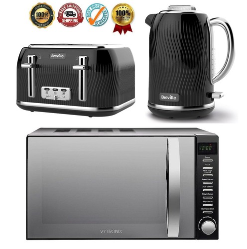 4 Slice Toaster Set Breville Black 