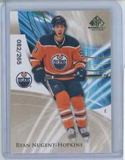 2020-21 Upper Deck SP Game Used Golden Burst 082/265 Ryan Nugent-Hopkins #57