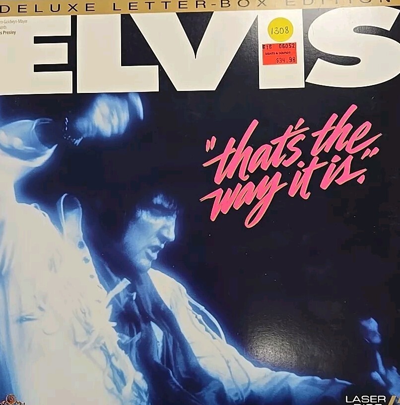 Elvis: Thats the Way It Is (Laserdisc) Deluxe Letter-Box Edition