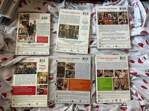 The Big Bang Theory Lot Of 6 Seasons 1 2(new) 3 4 6 7 Used Read Tv Series Dvd - Picture 2 of 5