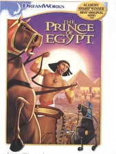 No Disc / Case ORIGINAL COVER ART The Prince Of Egypt 2006 DVD Cover Animation