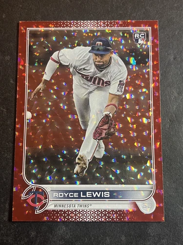2022 Topps Update Royce Lewis #US105 Red Foil /199 RC - Minnesota Twins