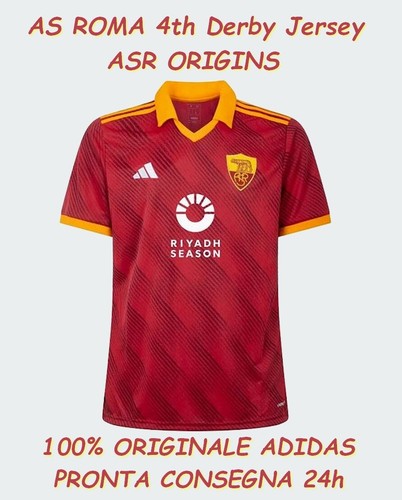 AUTHENTIC RARE 'AS ROMA' JERSEY, Men's Fashion, Tops & Sets, Formal