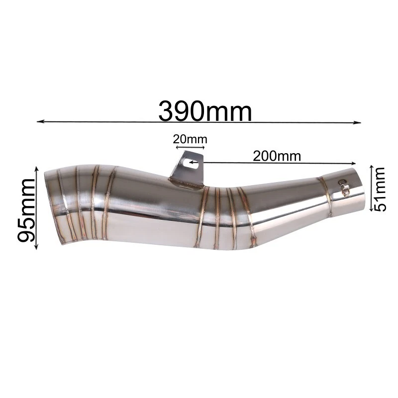 Exhaust muffler GP for BMW K 100 / K 75 S Zaddox Silencer — 第 4/4 张图片