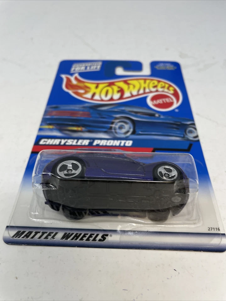 Hot Wheels Chrysler Ponoto #150 Die-Cast Car MOC COMPLETO 1999 Foto 3 de 4