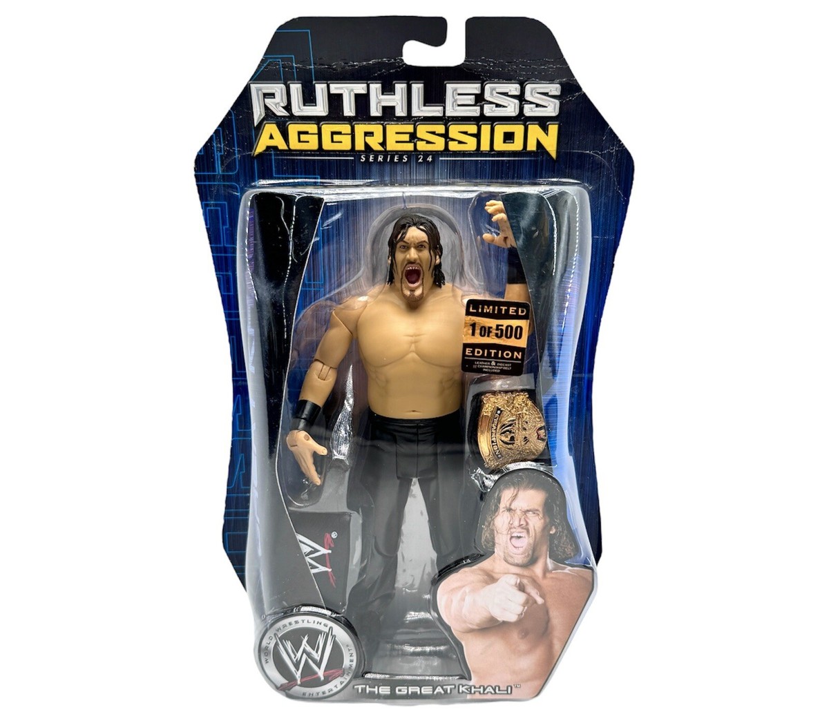 WWE Ruthless Aggression The Great Khali Series 24 Limited Edition 1 of 500  New | eBay