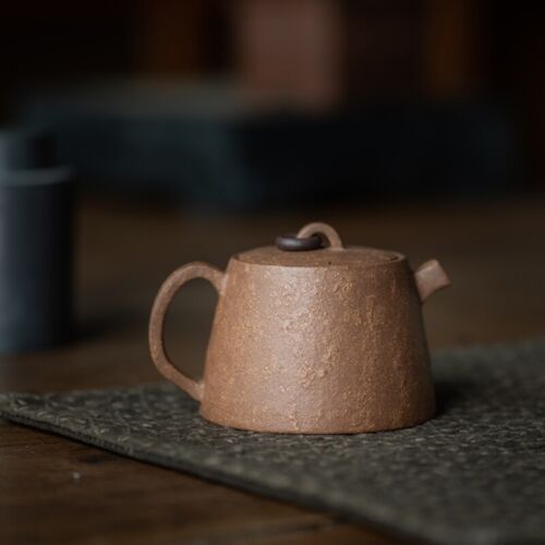traditional craft full handmade tea pot Chinese character carve yixing zisha pot - Picture 4 of 8