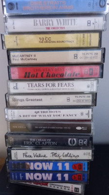 CASSETTE TAPES VARIOUS ARTISTS VARIOUS ERAS