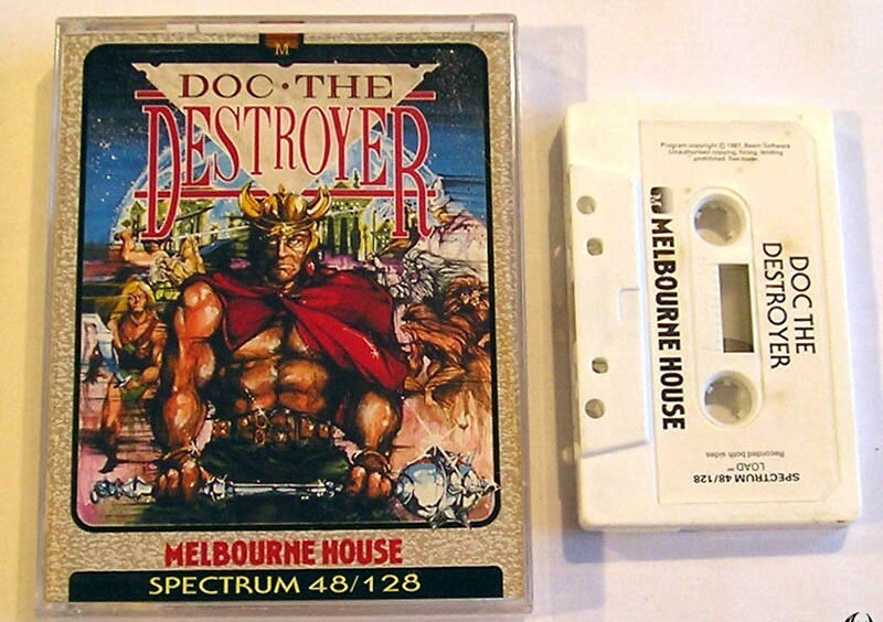 Sinclair ZX Spectrum 48K Game - DOC THE DESTROYER