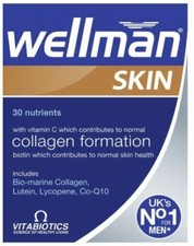 Image of Vitabiotics Wellman Skin Technology - 60 Tablets