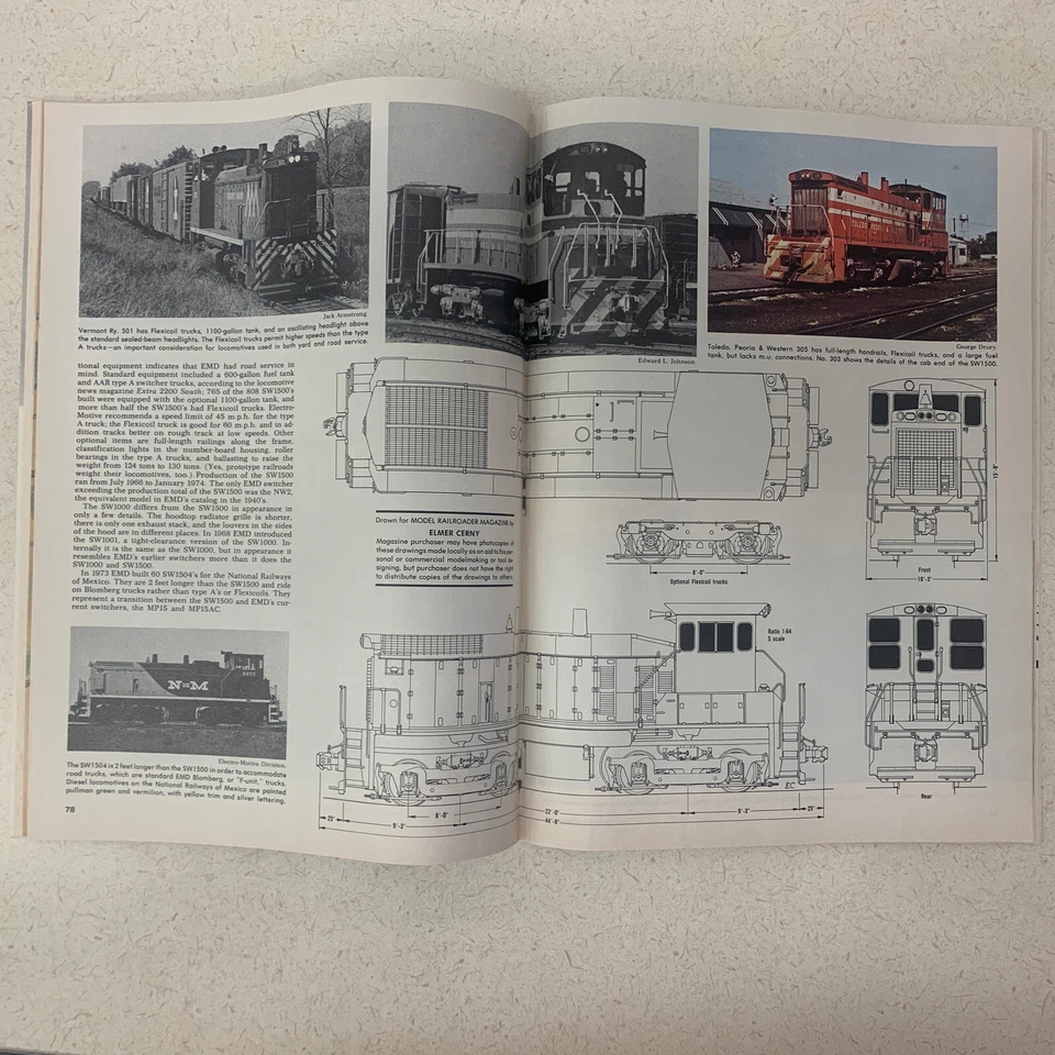 Model Railroader Magazine 1976 December Vintage Train Trains Locomotive Book - Image 4 of 4